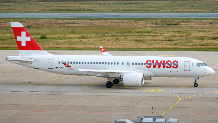 Swiss is back am Airport Nürnberg 